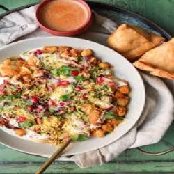 Vegetable Samosa Chaat